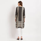Printed Kurta, Black, small image number null