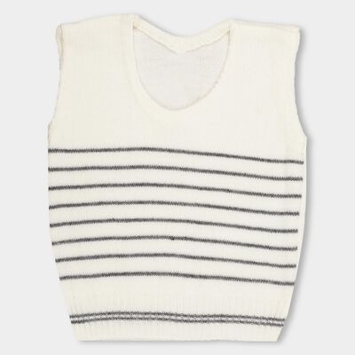 Infants Rich Eggshell White V-Neck Sleeveless Thermal