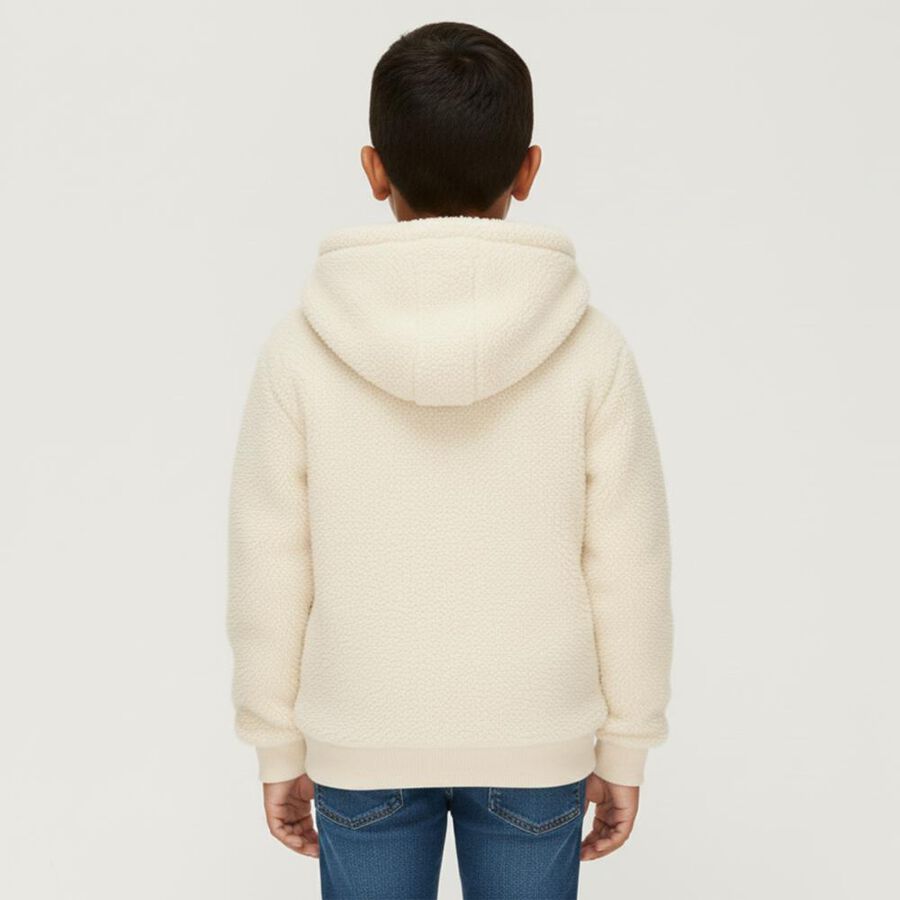 Boys' Sweatshirt, Beige, large image number null