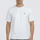 Men's Off-White Crew Neck Athleisure Drifit T-Shirt, Off White, small