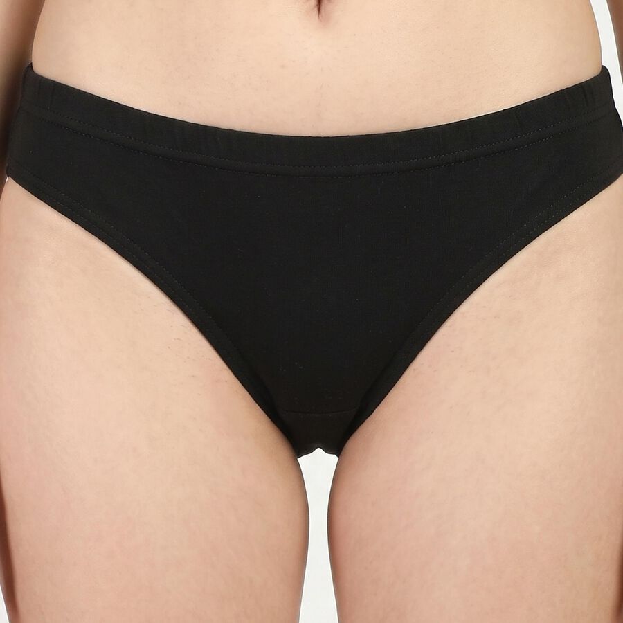 Women's Olive Regular Fit Solid Panty, Olive, large