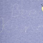 Infants Cotton T-Shirt, Melange Blue, small image number null