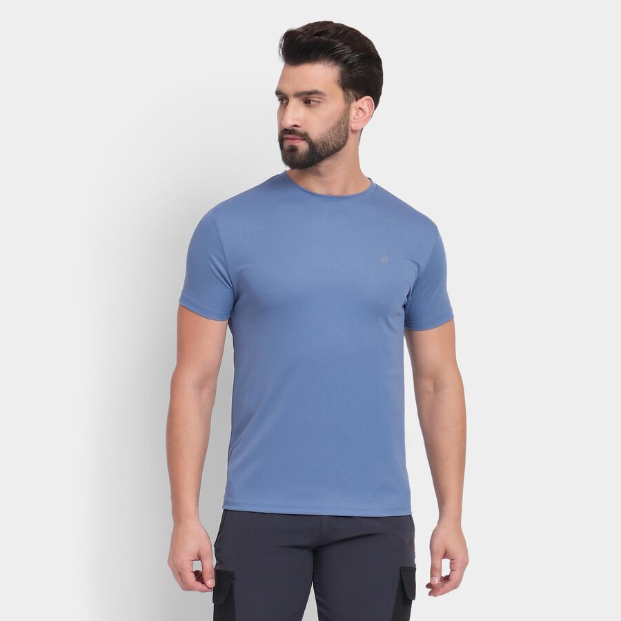 Men's Drifit T-Shirt , मध्यम नीला, large image number null