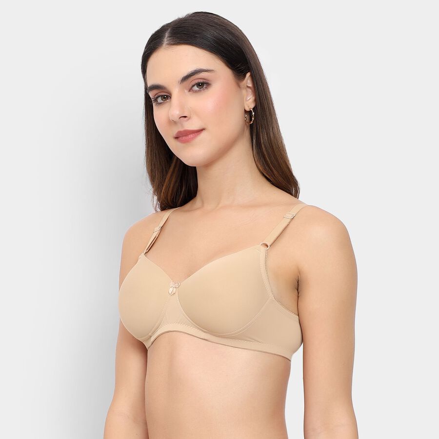 Ladies' Bra , Beige, large image number null