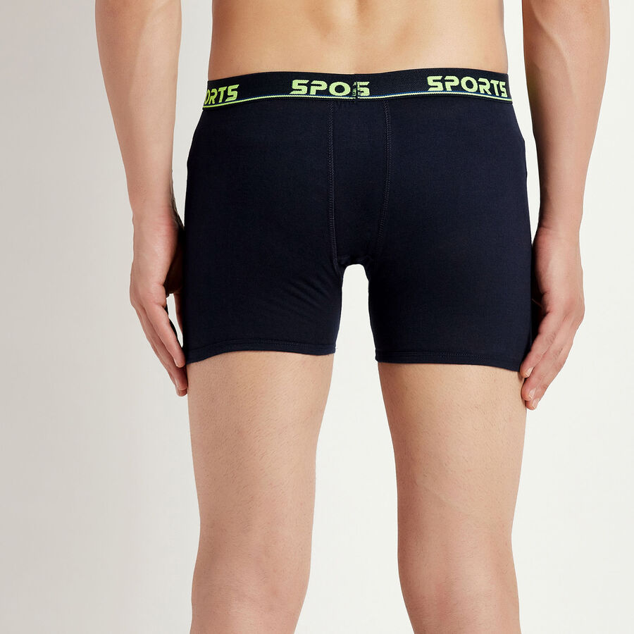 Cotton Solid Trunk, Navy Blue, large image number null