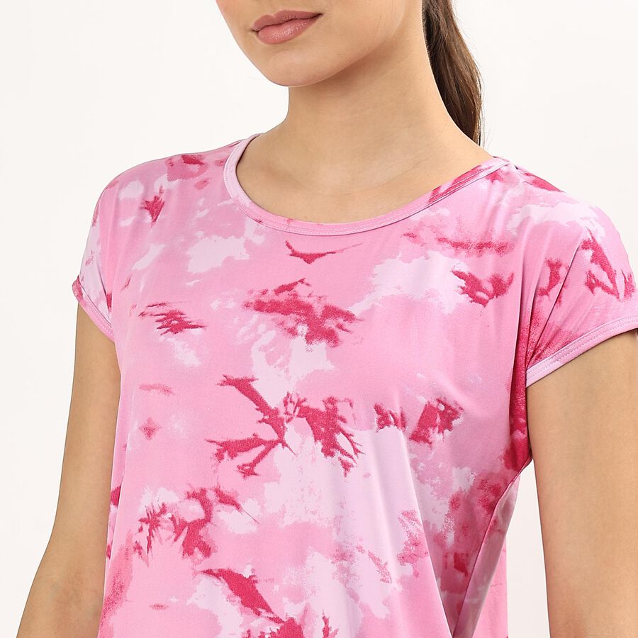 Ladies' Knee Length Nighty , Light Pink, large image number null