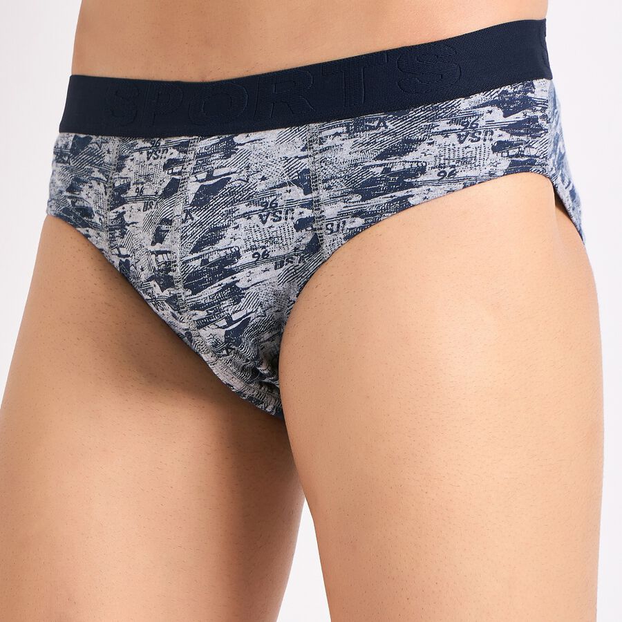 Men's Brief, Light Grey, large image number null