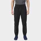 Men's Grey Regular Fit Track Pants, गहरा ग्रे, small