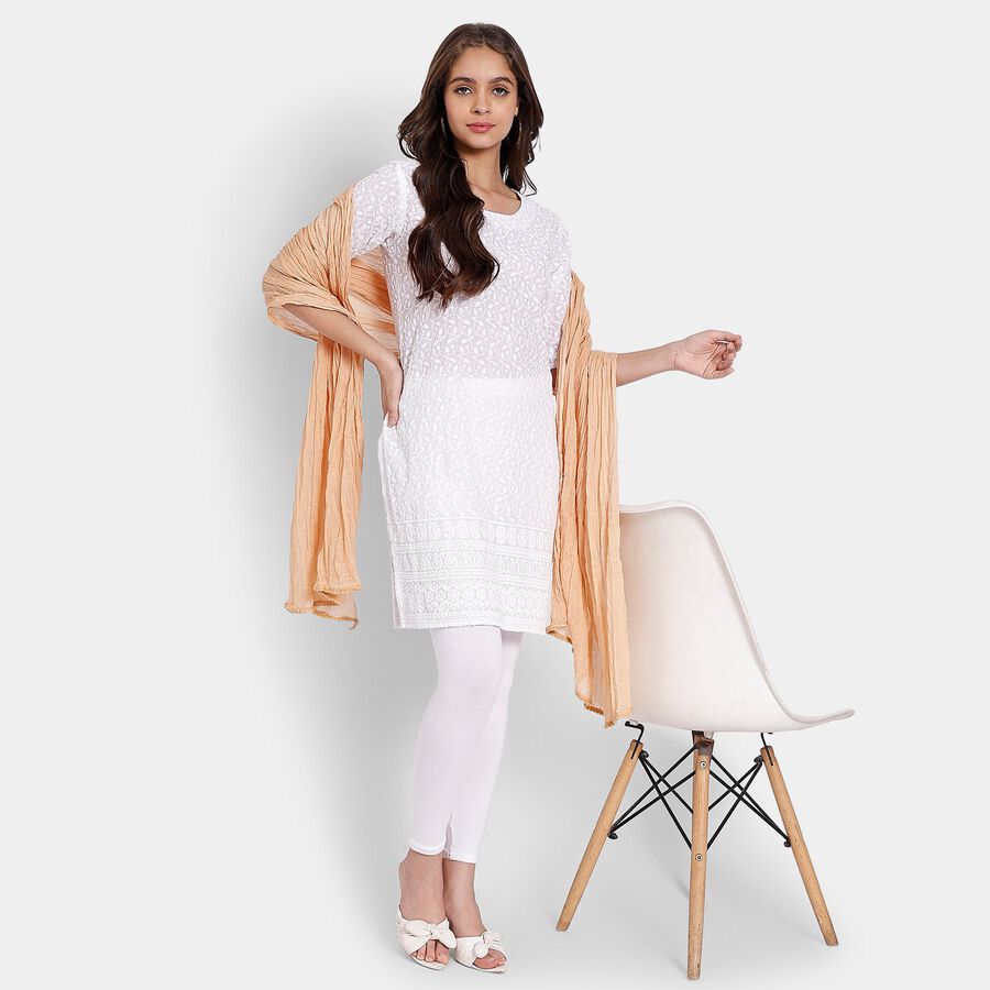 Ladies' Dupatta, Beige, large image number null