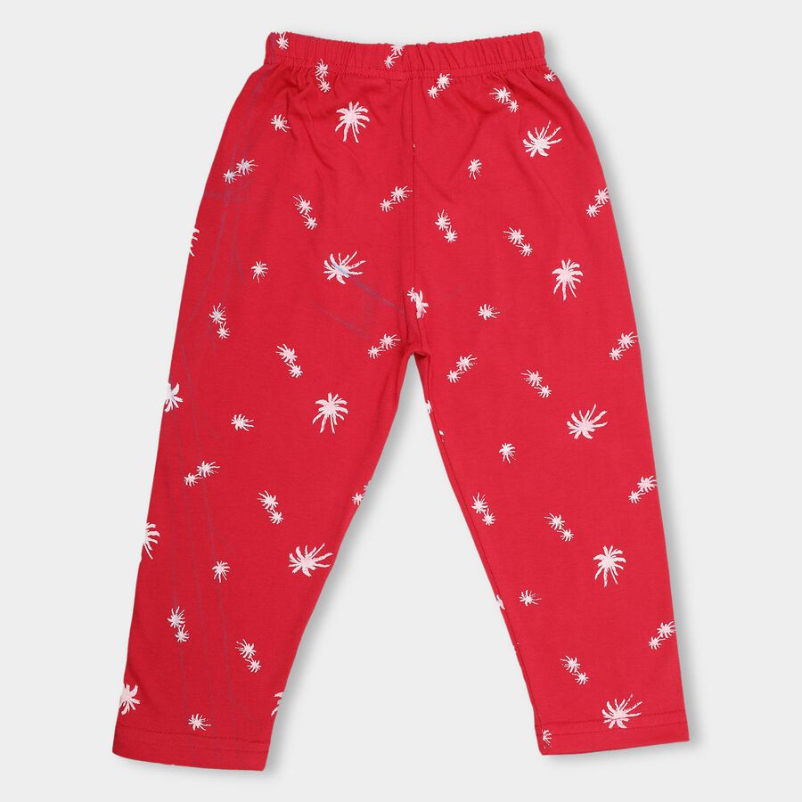 Girls' Pyjama , मूँगा (कोरल), large
