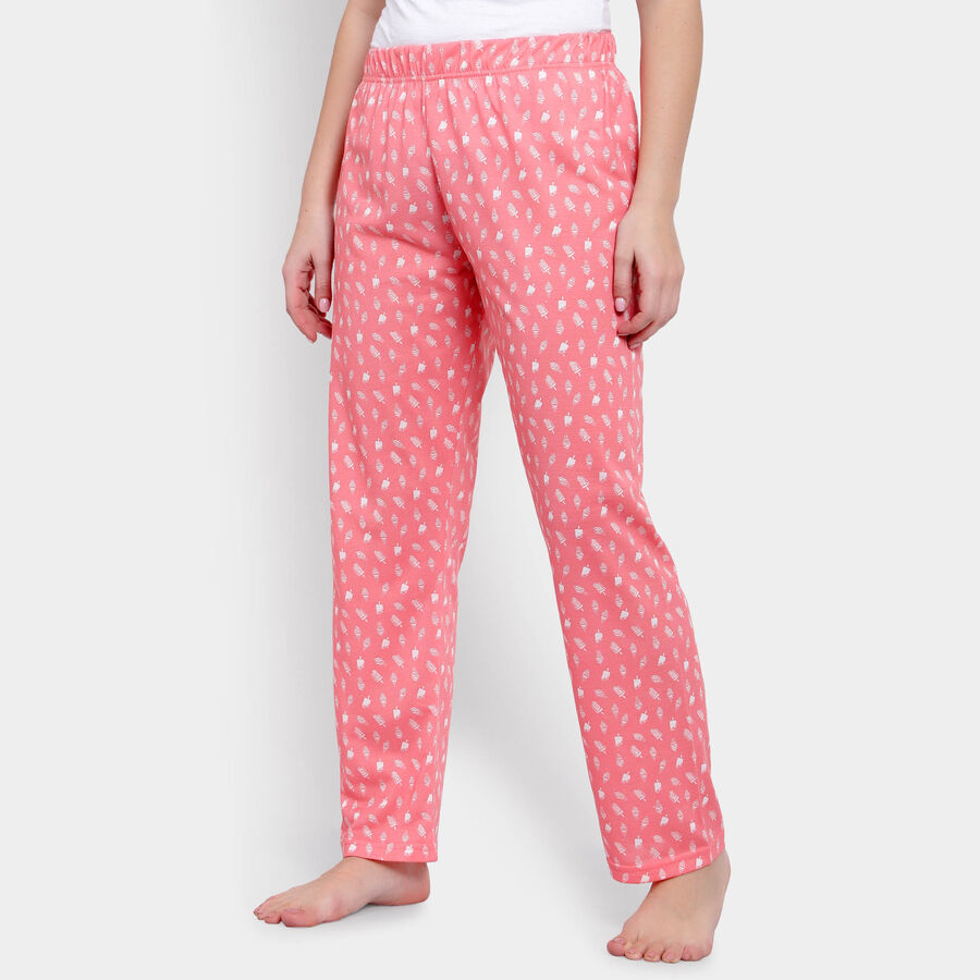 All Over Print Full Length Pyjama, मूँगा (कोरल), large image number null