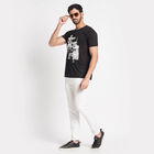 Round Neck T-Shirt, Black, small image number null