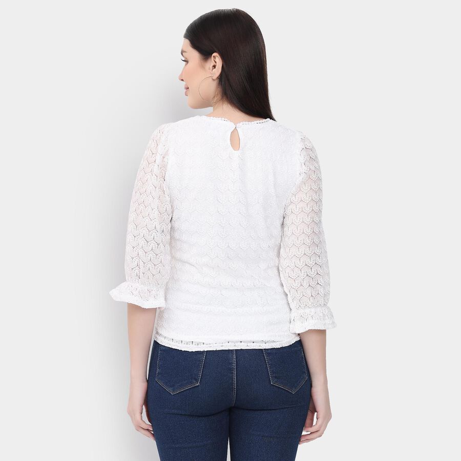 Ladies' Top , Off White, large