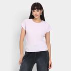 Ladies'  Crop  Top, लाइलेक, small image number null