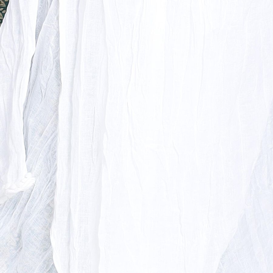 Ladies' Dupatta, White, large image number null