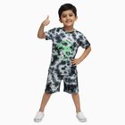 Boys' Knit Baba Suit, काला, small image number null
