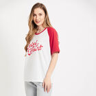 Round Neck T-Shirt, Red, small image number null