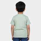 Boys' Half Sleeves T-Shirt, Light Green, small