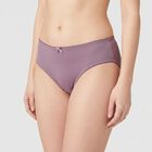 Women's Purple Regular Fit Solid Panty, Purple, small