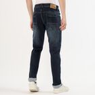 Men's Slim Fit Jeans, गहरा नीला, small image number null
