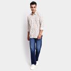 Men's 100% Cotton Casual Shirt, गहरा पीला, small image number null
