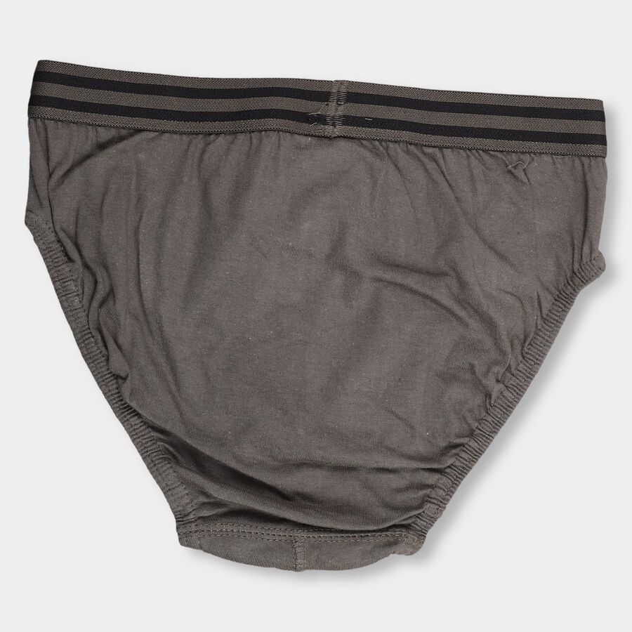 Boys' 100% Cotton Briefs , ओलिव, large image number null
