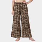 Women's Light Grey Relaxed Fit Solid Palazzos, Light Grey, small