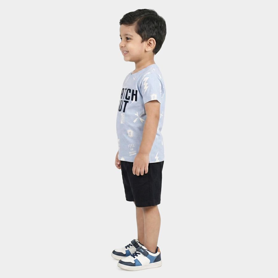 Boys' Woven Baba Suit, Light Blue, large
