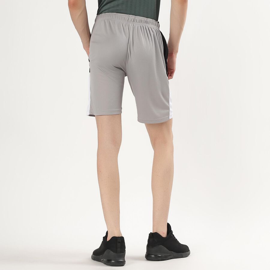 Men's Light Grey Regular Fit Active Bermuda Shorts, Light Grey, large image number null