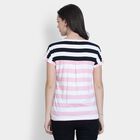 Ladies'  Stripes Top, गुलाबी, small image number null