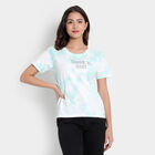 Tie & Dye Round Neck T-shirt, Light Green, small image number null