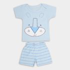 Infant Boys' 100% Cotton Baba Suit , Light Blue, small image number null