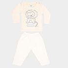 Infants Cotton Baba Suit, Peach, small image number null
