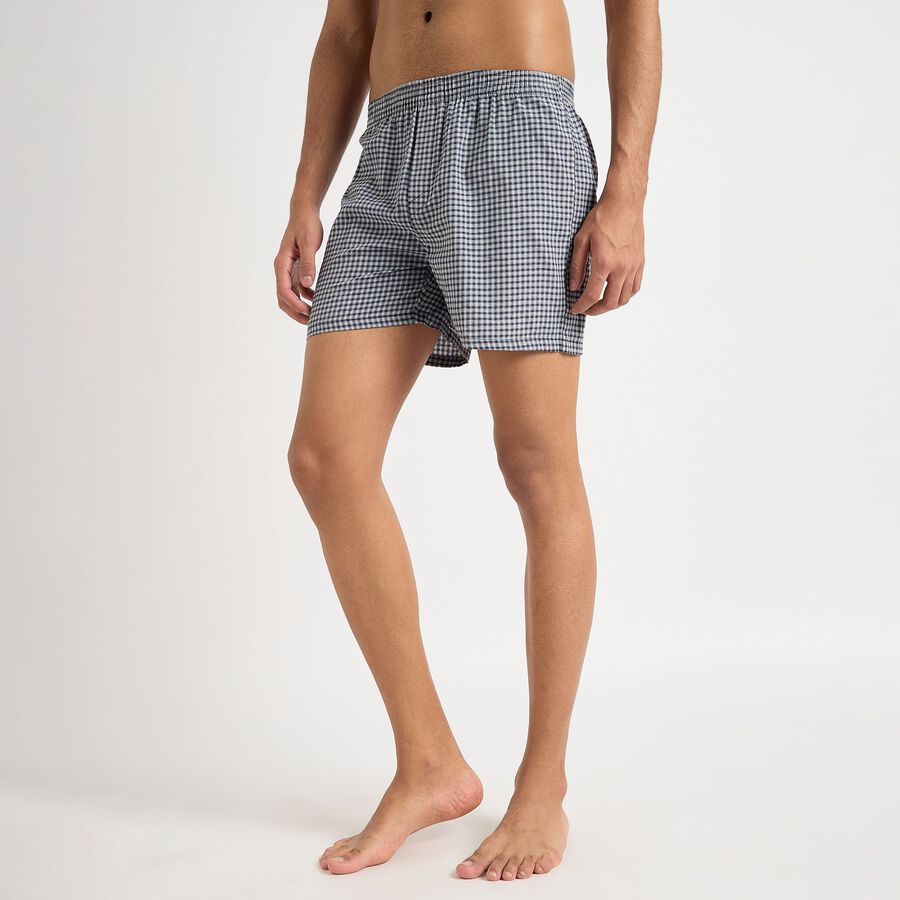 Men's Boxers, White, large