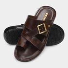 Men's Sandal, भूरा, small image number null