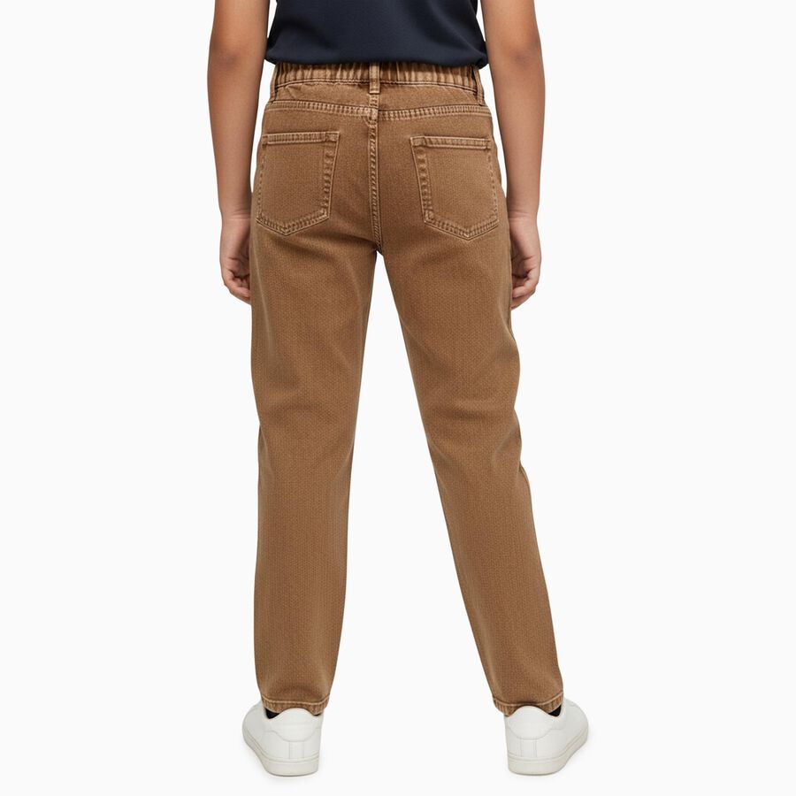Boys' Jeans, Brown, large image number null