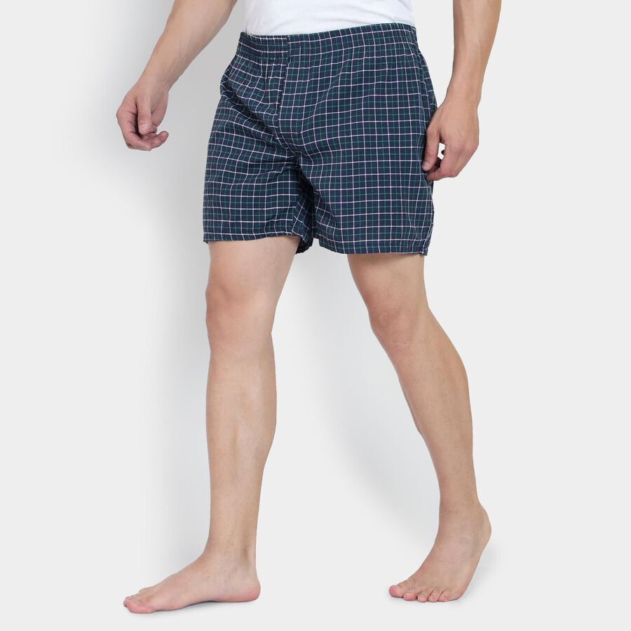 Men's Boxers , Navy Blue, large