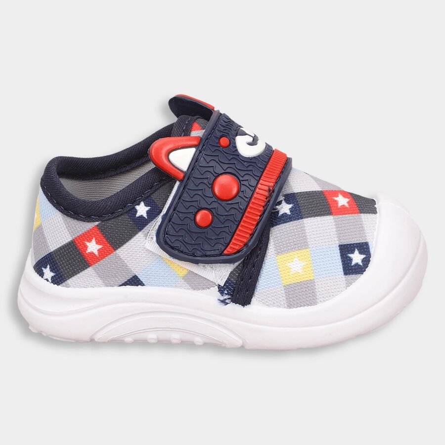 Girls' Slip-On Shoes, Blue, large image number null