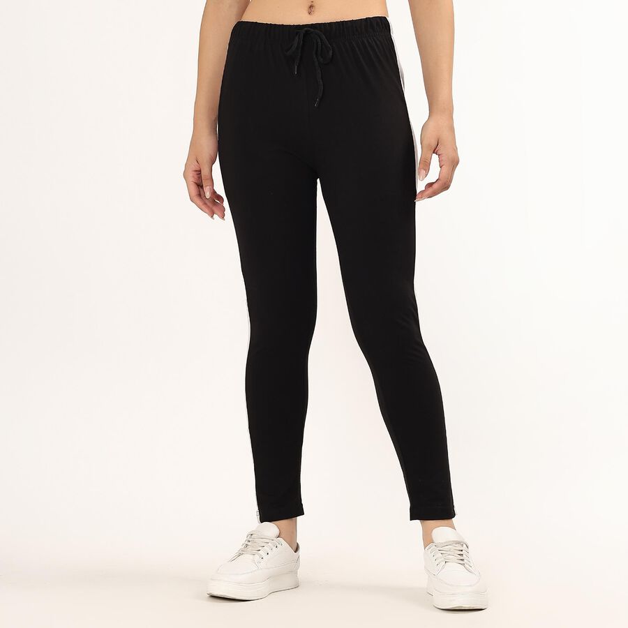 Ladies' Regular Track Pants , Black, large image number null