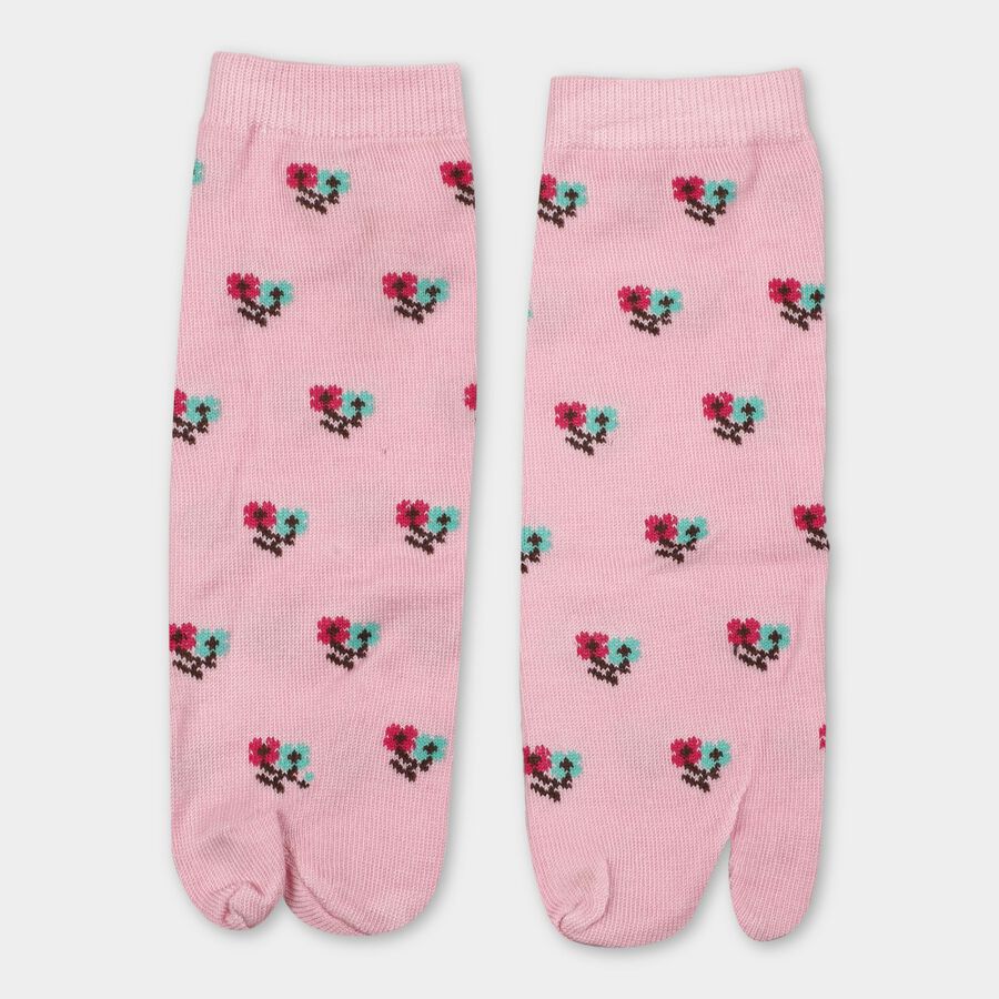 Ladies' Socks , हल्का गुलाबी, large image number null