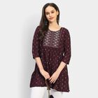 Ladies' Kurti , वाइन, small image number null