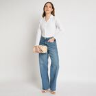 Ladies' Shirt , White, small