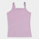 Girls' 100% Cotton Vest , लाइलेक, small image number null