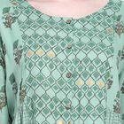 Printed Kurta, Light Green, small image number null