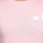 Ladies' Round Neck T-Shirt, गुलाबी, small image number null