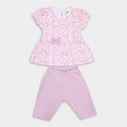 Infants' 100% Cotton Capri Set , White, small image number null