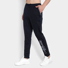 Solid Track Pants, Navy Blue, small image number null
