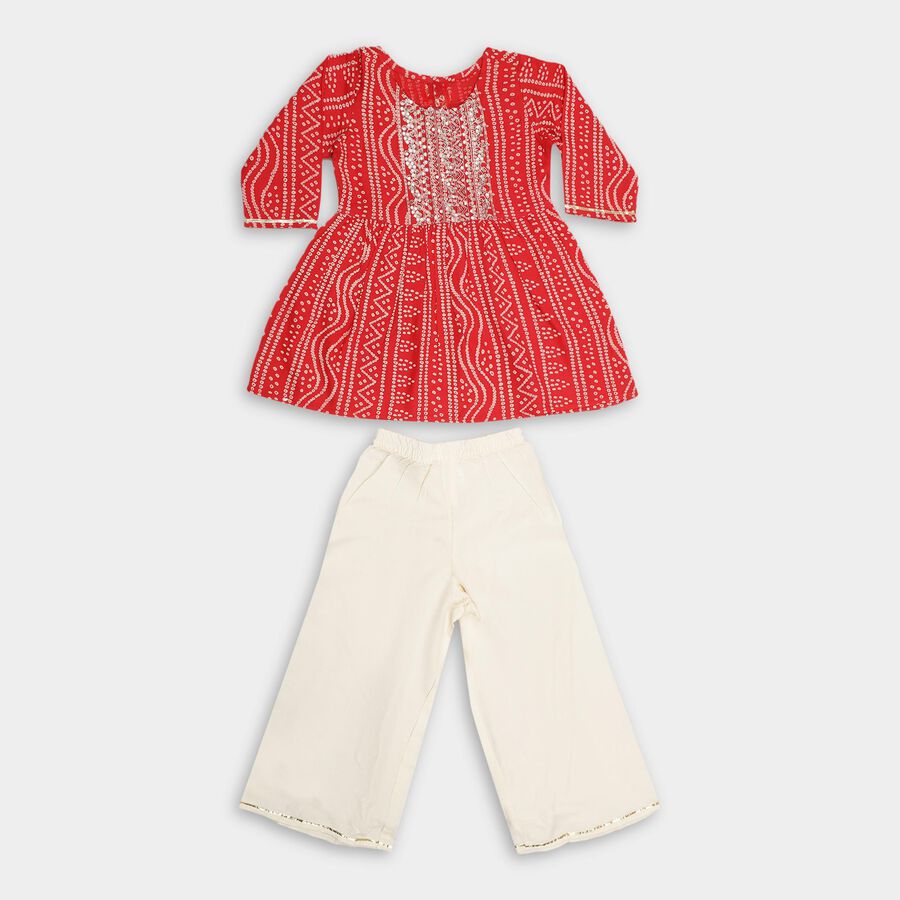Girls' Fusion Set , Red, large image number null