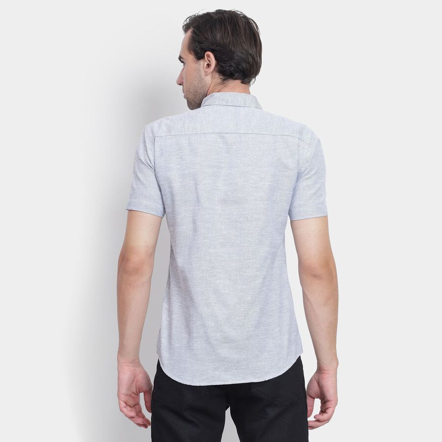 Men's Casual Shirt, हल्का ग्रे, large image number null
