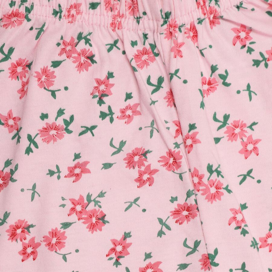 Girls' Pyjama, हल्का गुलाबी, large image number null